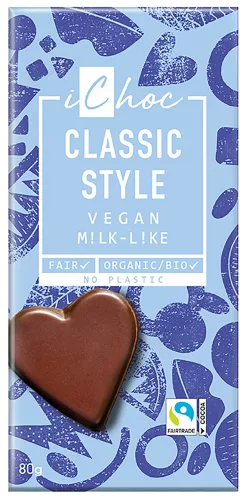 Ichoc bio mandula olajjal készült csokoládé vegán 80 g
