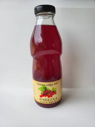 Krisnavölgyi ribizli szörp cukormentes 500 ml