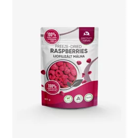 Premium Natura liofilizált málna 40 g