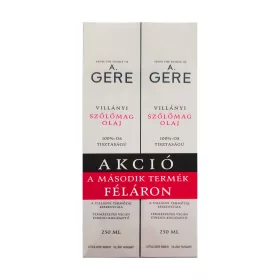 Gere villányi szőlőmag olaj duopack 2x250ml 500 ml