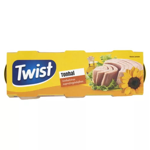 Twist tonhaltörzs napraforgóolajban 240 g