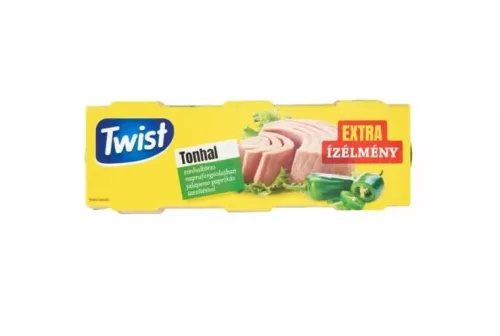 Twist tonhaltörzs növényi olajban jalapeno paprikás ízesítéssel 240 g
