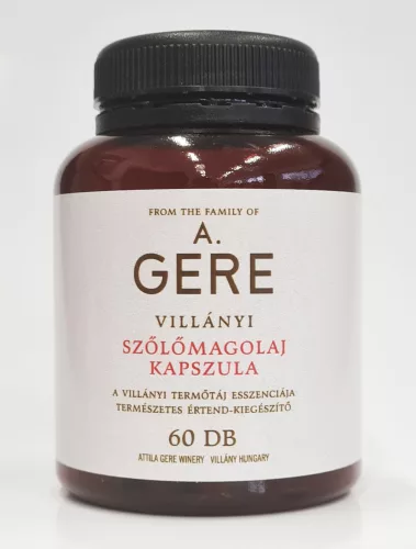 Gere villányi szőlőmag olaj kapszula 60 db