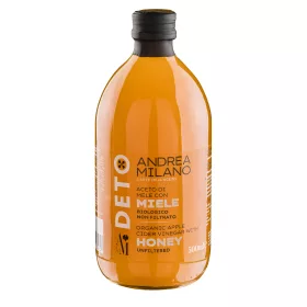   Deto bio szűretlen almaecet fúzió mézzel "anyaecettel" 500 ml
