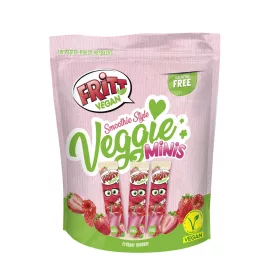   Fritt veggie smoothie style olvadós rágó málna-eper mix 135 g