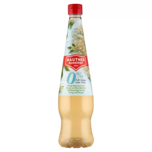 Mautner 0%-os szörp bodza 700 ml