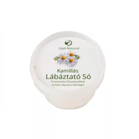   G&A Natural Kamillás Lábáztató Só Édesnarancs Illóolajjal 120 g