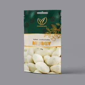 Real Nature fehércsokoládés meggy 75 g