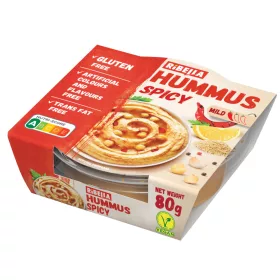 Ribella hummus kenhető csicseriborsó krém pikáns 80 g