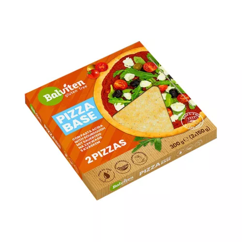 Balviten gluténmentes vegán pizza alap 2x150g 300 g