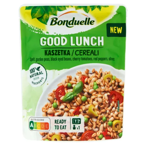 Bonduelle good lunch tönkölybúza és borsó 250 g