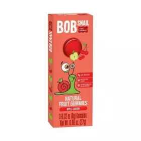 Bob Snail gyümölcszselé alma-meggy 27 g