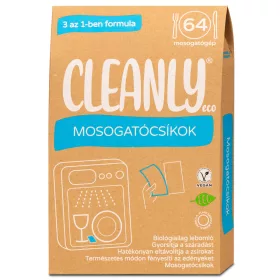 Cleanly eco mosogatócsíkok 3 az 1-ben formula 64 db