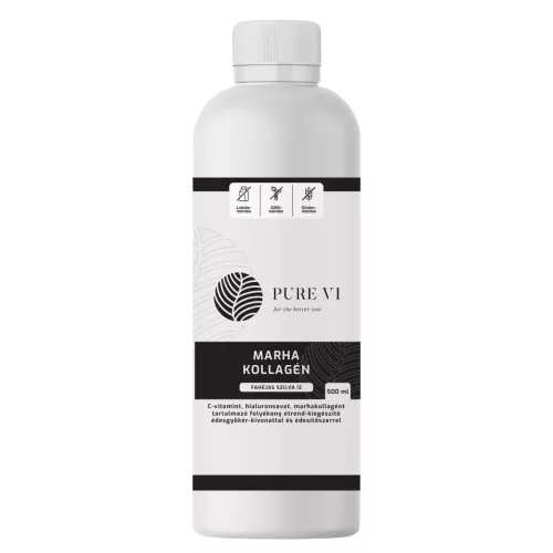 Pure Vi marha kollagén fahéjas szilva íz 500 ml