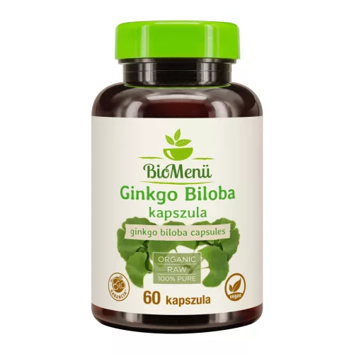 BioMenü bio ginkgo biloba kapszula 60 db