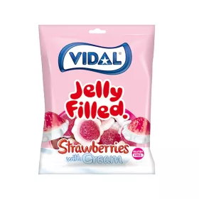 Vidal gumicukor töltött eper 85 g