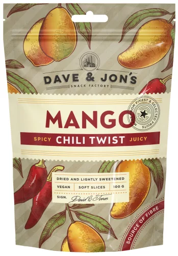 Dave & Jon's szárított mangó chilivel 100 g