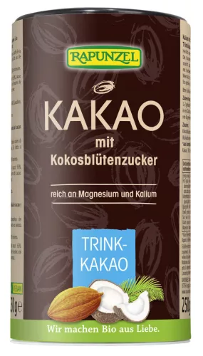 Rapunzel bio kakaópor kókuszvirág cukorral 250 g
