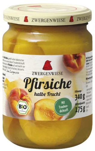 Zwergenwiese bio őszibarack befőtt 360 g