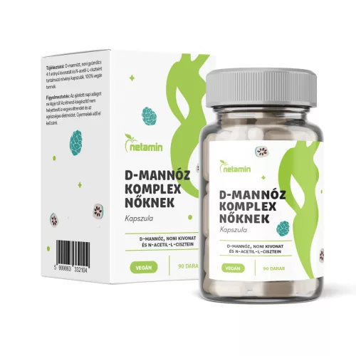 Netamin d-mannóz komplex nőknek kapszula 90 db