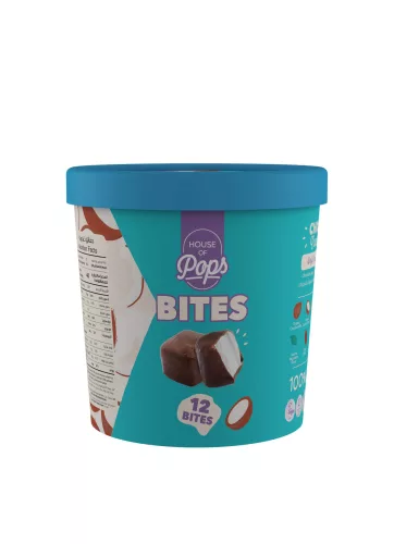 House of pops coconut bites (kókusz ízű fagylalt bon-bon) 138 g