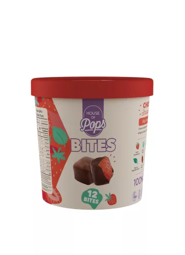 House of pops strawberry bites (eper ízű fagylalt bon-bon) 138 g