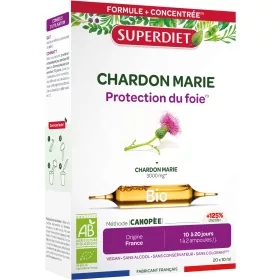   Superdiet máriatövis kivonat  - a máj védelméért ampulla 20x10ml 200 ml