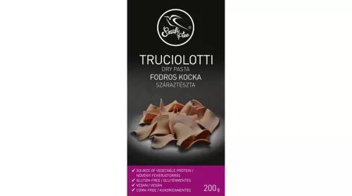 Szafi Free Fodros kocka - Truciolotti száraztészta (gluténmentes, vegán) 200g