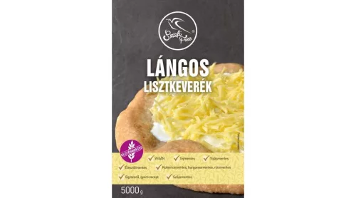 Szafi Free Lángos lisztkeverék 5000 g (gluténmentes, tejmentes, tojásmentes, maglisztmentes, élesztőmentes, vegán)