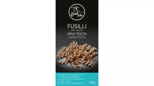 Szafi Free Orsó - Fusilli száraztészta (gluténmentes, vegán) 200g