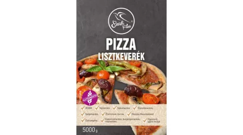 Szafi Free Pizza lisztkeverék 5000 g (gluténmentes, tejmentes, tojásmentes, maglisztmentes, zsírszegény, vegán)