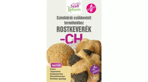Szafi Reform Szénhidrát-csökkentett termékekhez rostkeverék 1000 g (paleo, gluténmentes)