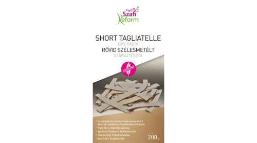 Szafi Reform Rövid szélesmetélt - Short tagliatelle száraztészta (gluténmentes) 200g