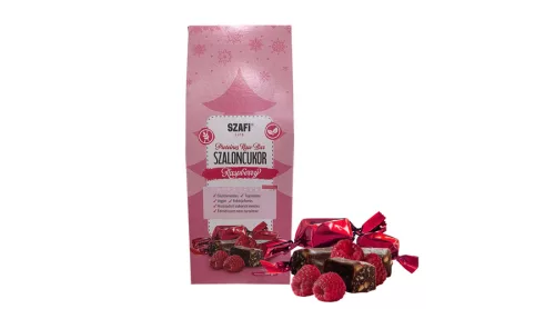 Szafi Life Proteines Raw Bar Szaloncukor - Raspberry 250g (gluténmentes)