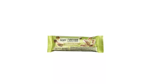 Szafi Life Choco bar Pisztáciás szelet 30g (gluténmentes)