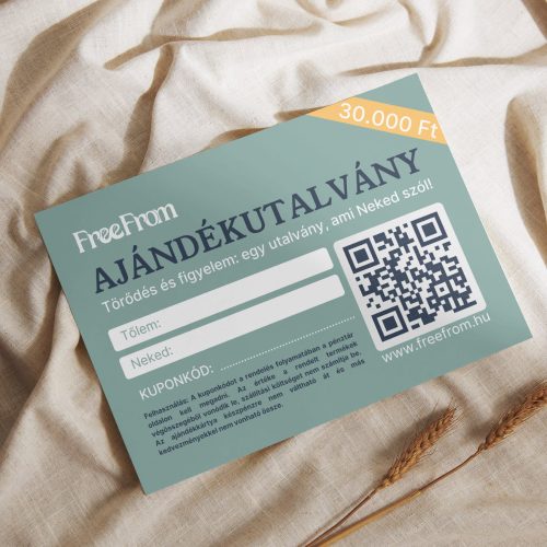 FreeFrom Ajándékutalvány 30.000 Ft értékben